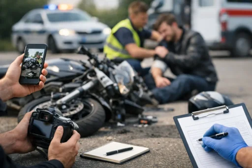 How to Document Motorcycle Accident Evidence